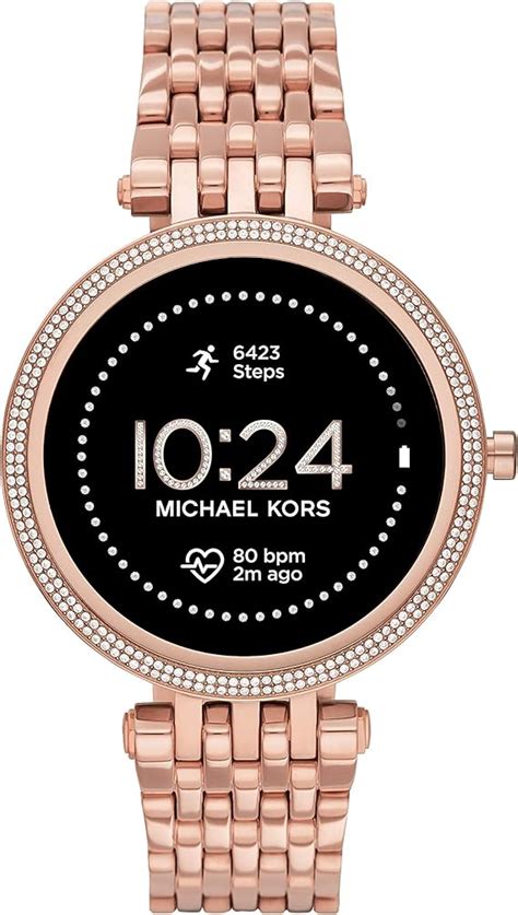 michael kors gen 5e darci display smartwatch mkt5128|Gen 5E Darci Pavé Rose Gold.